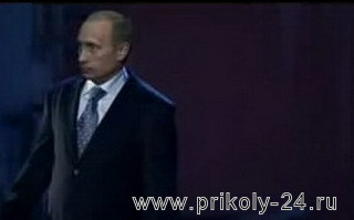 Путин ловит такси