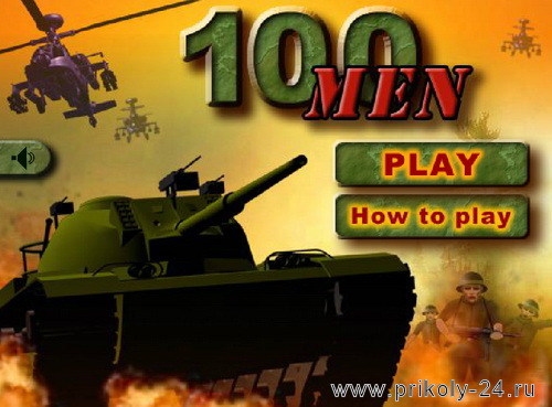 100 men